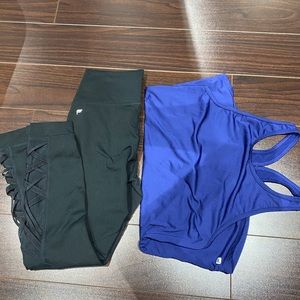 Fabletics Legging & Tank Set Never Worn!